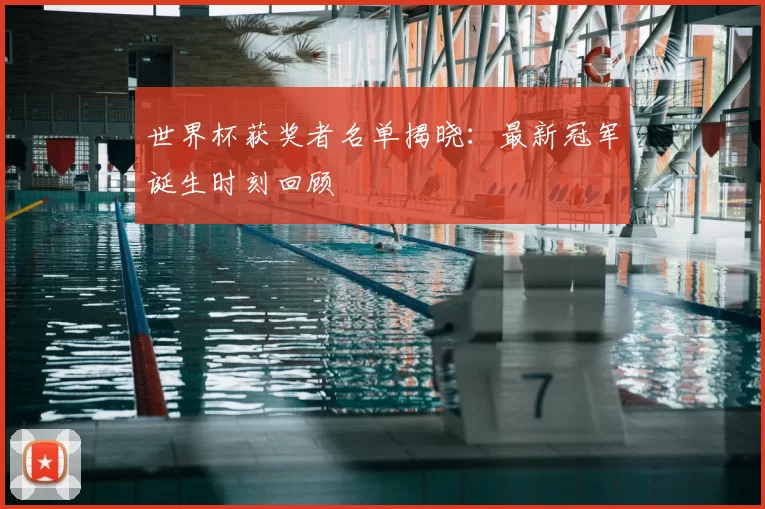 世界杯获奖者名单揭晓:最新冠军诞生时刻回顾