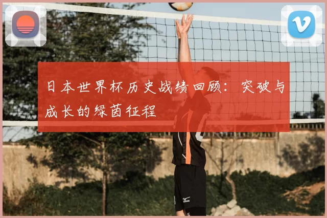 日本世界杯历史战绩回顾:突破与成长的绿茵征程