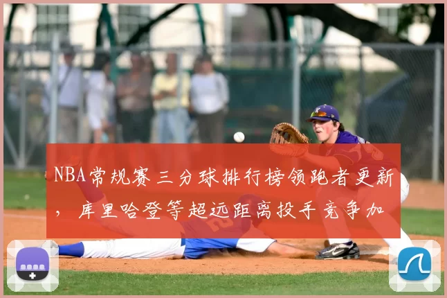 NBA常规赛三分球排行榜领跑者更新,库里哈登等超远距离投手竞争加剧