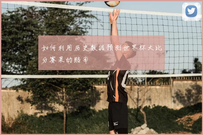 如何利用历史数据预测世界杯大比分赛果的赔率